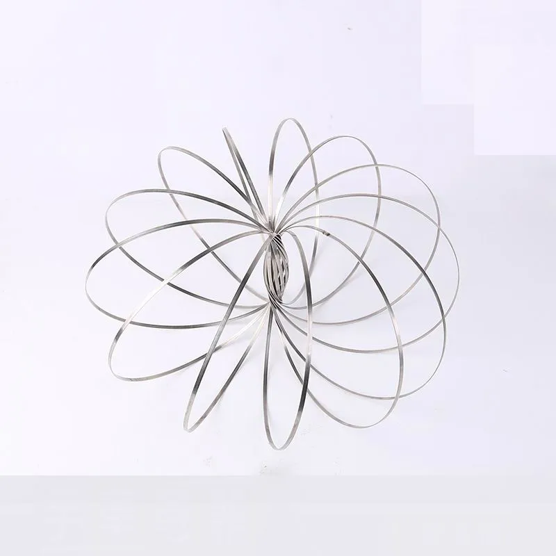 Flow Magic Spinner Ring Bras Slinkey Jouet Flow Rings Kinetic Spring  Bracelet Science Éducatif Sensoriel Interactif Cool Cadeau De Mariage Jouets
