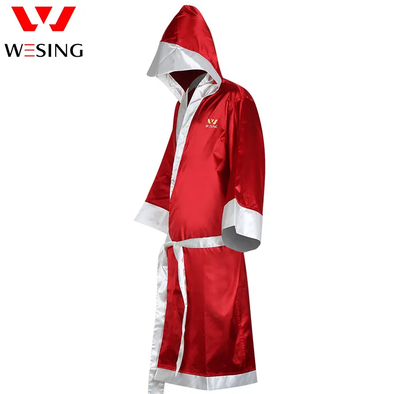 Wesing Boxing Robe With Hood Boxing Robe For Men And Women Made Of