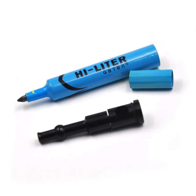 Hi Liter Pijp Marker Pen Stash Roken Tabak Sigaret Metaal Sneak A Toke Click N Vape Pipe3361503