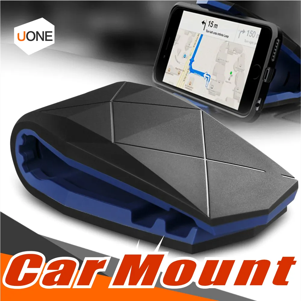 Titular Suporte Do Telefone Do Carro universal Ajustável Jacaré Veículo-montada Móvel Suporte de Andaime Cradle Car Mount Bracket Com Pacote