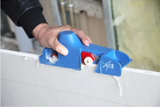 Gratis verzending 1 stks rand schaafmachine voor gips plaat cement fiberpressure plaat trimshulpmiddelen gipsplaatje