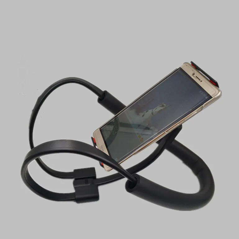Nouveau support paresseux universel à rotation de 360 ° support de téléphone flexible pour selfie support de cou en forme de serpent antidérapant pour téléphones tablette PC de 4 à 10 pouces