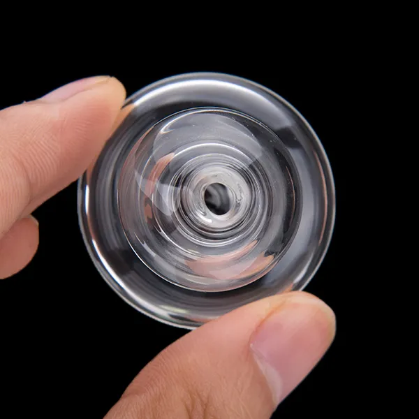 Bouchon de verre à bulles en verre de couleur OD 33mm pour Quartz Banger Nail Hat Dome Terp Core Nails Bongs Dab Oil Rigs