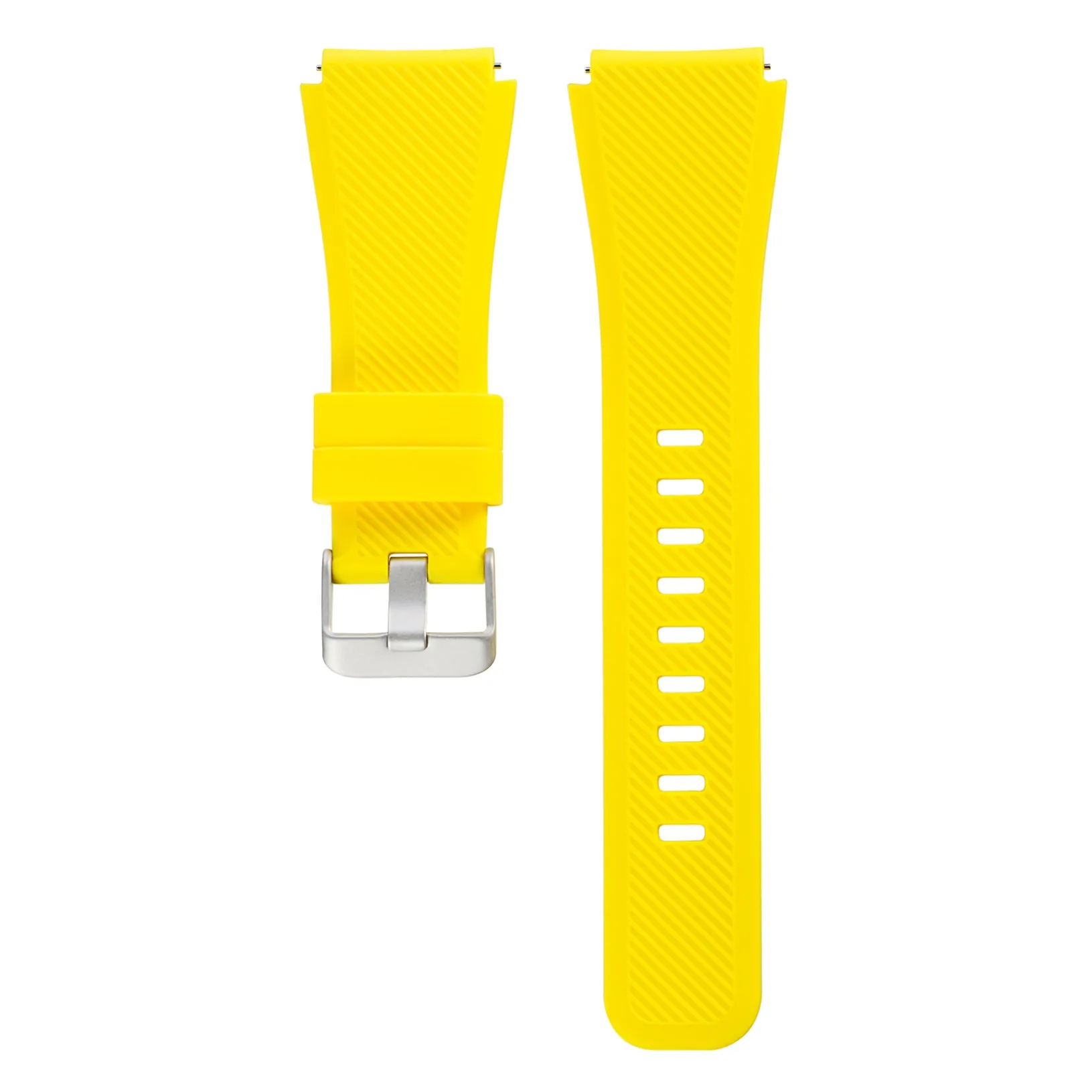 Universal 22mm För Samsung Gear S3 Frontier Silikon Armband Klockband Band Armband Opp Paket 20st / 