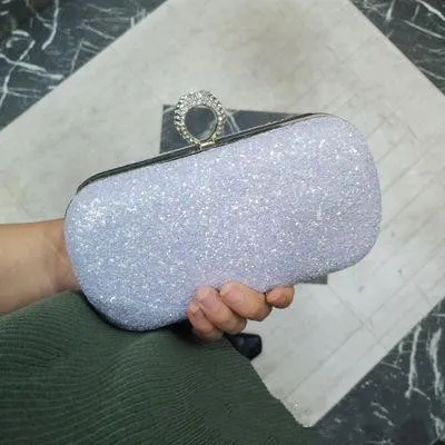 Fairy Pink Blue Bridal Bridesmaid Hand Bags 2018 Latest Bling Sequin Wedding Evening Party Bag Clutch 1570897