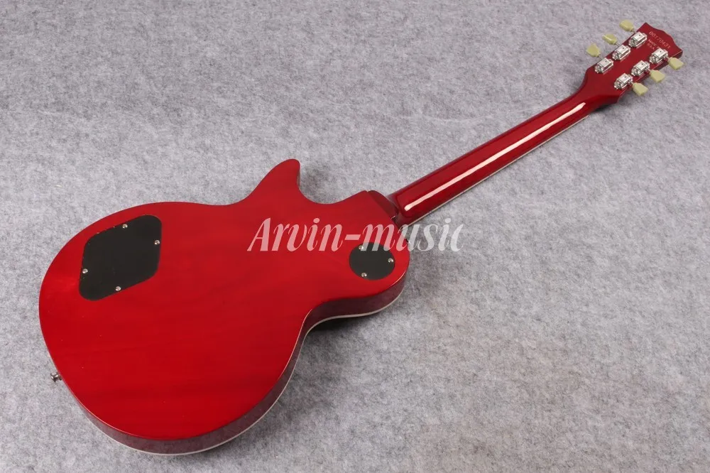 Arvinmusic nouveauté custom shop 1957 standard slash guitare électrique flamme de tigre rouge Slash signature guitarguitarra3242278