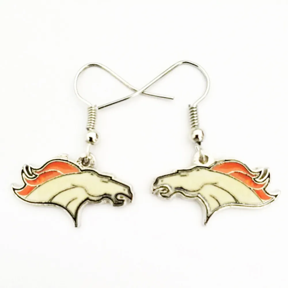 Fashion glamour alloy jewelry alloy dripping horsehead earrings feminine glamour jewelry