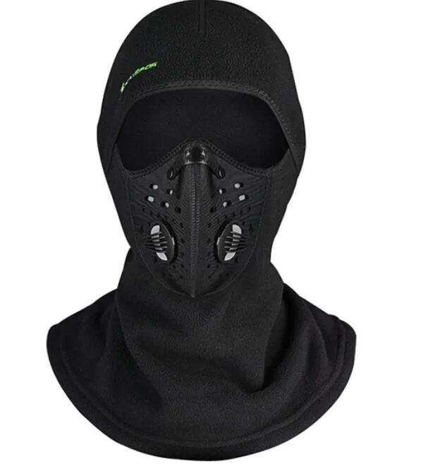 Winter-Gesichtsmaske, Mütze, Thermo-Fleece, Skimaske, Gesicht, Snowboard-Schild, Mütze, kalte Kopfbedeckung, Radfahren, Gesichtsmaske, Fiter-Schal