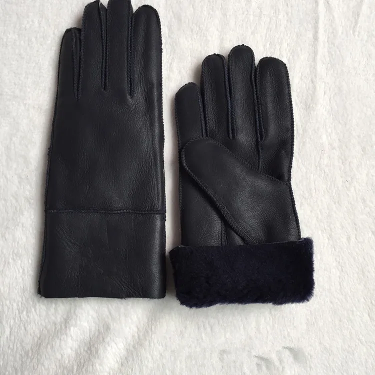 - High Quality Ladies Fashion Casual Leather Gloves Thermal Gloves Women's wool gloves in a variety of colors305T