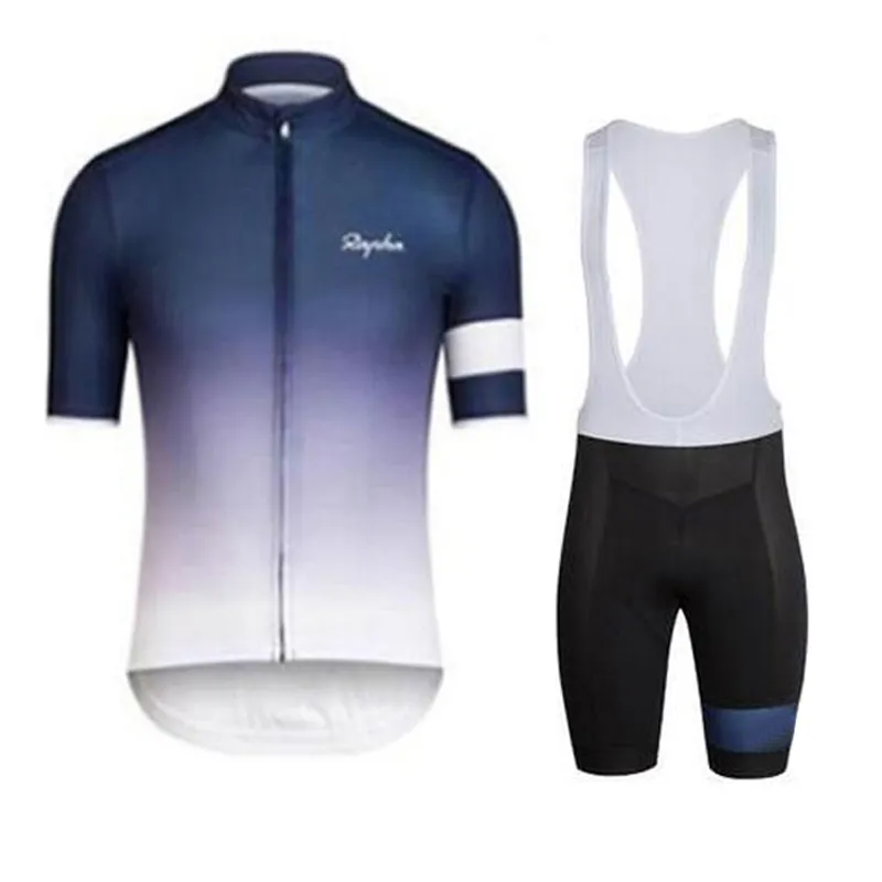 Equipe RAPHA Ciclismo Camisa de Mangas Curtas (bib) conjuntos de shorts 2018 Venda imperdível novo verão Respirável de secagem rápida MTB bicicleta ropa ciclismo masculino C1721