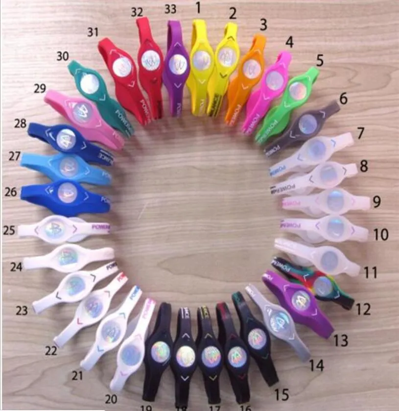 En Gros Date Energy Bracelet Bracelets En Silicone Sport Balance