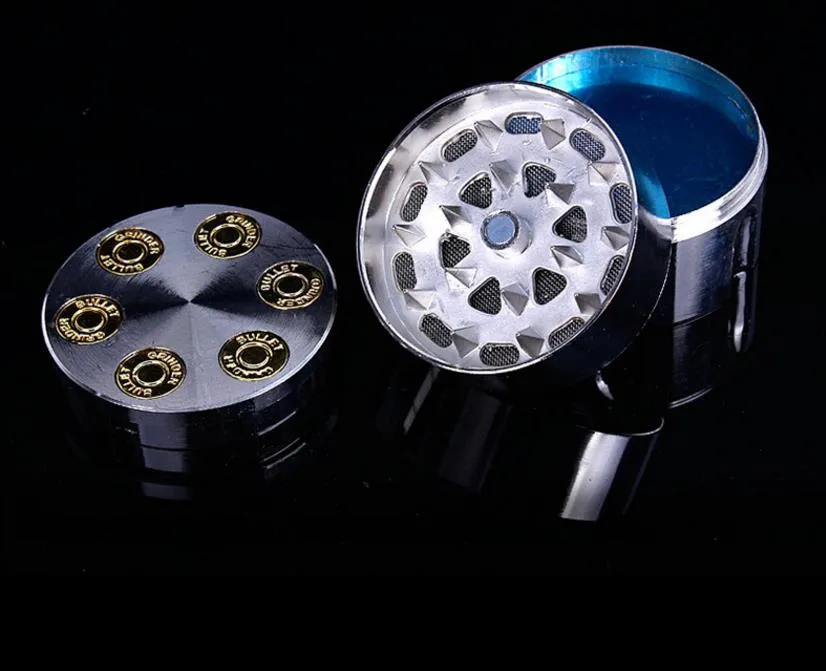 Individual Metal TOBACCO GRINDER Kid Clip Aluminum Alloy 3 Layer Is Broken Tobacco Grinder