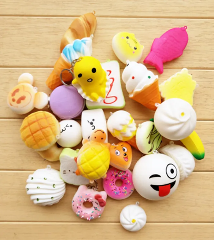 Squishy Toys, 8 Pièces Animal Mignon Mochi Squeeze Toy, Kawaii