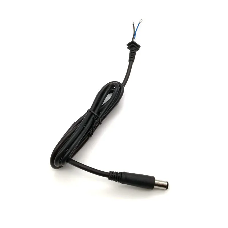 Câble d'alimentation DC à ordinateur portable 74x50mm 7450 mm noir avec broche à l'intérieur pour Dell 195V 334a Chargeur d'ordinateur portable Cord Corde 9518758