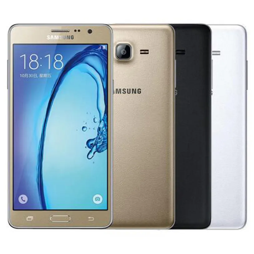 Refurbished Original Samsung Galaxy On7 G6000 Dual SIM 5.5 inch Quad Core 1.5GB RAM 16GB ROM 13MP 4G LTE Mobile Phone Free DHL 5pcs