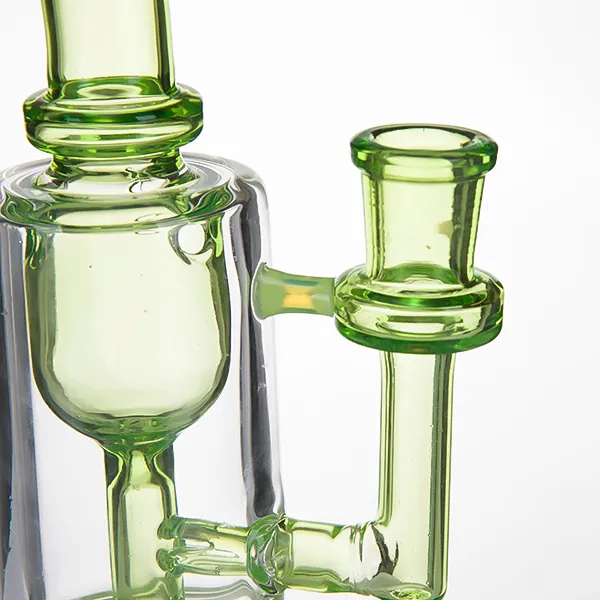 Glas Bong DAB Rig 14mm Kvinna Glas Vattenrör Rakrör Bubbler Rör Rökning Dabber Heady Oil Rigs 922