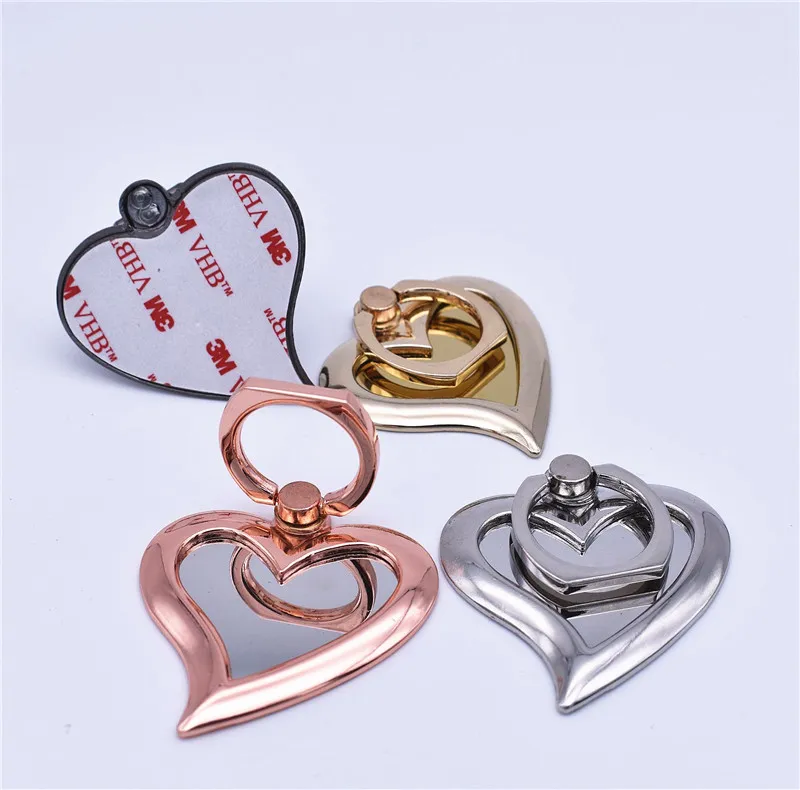 Finger Ring Mobile Phone Ring Holder Bracket Metal Lazy Ring Buckle Mobile Phone Bracket 360 Degree Stand Holder Customize Acceptable