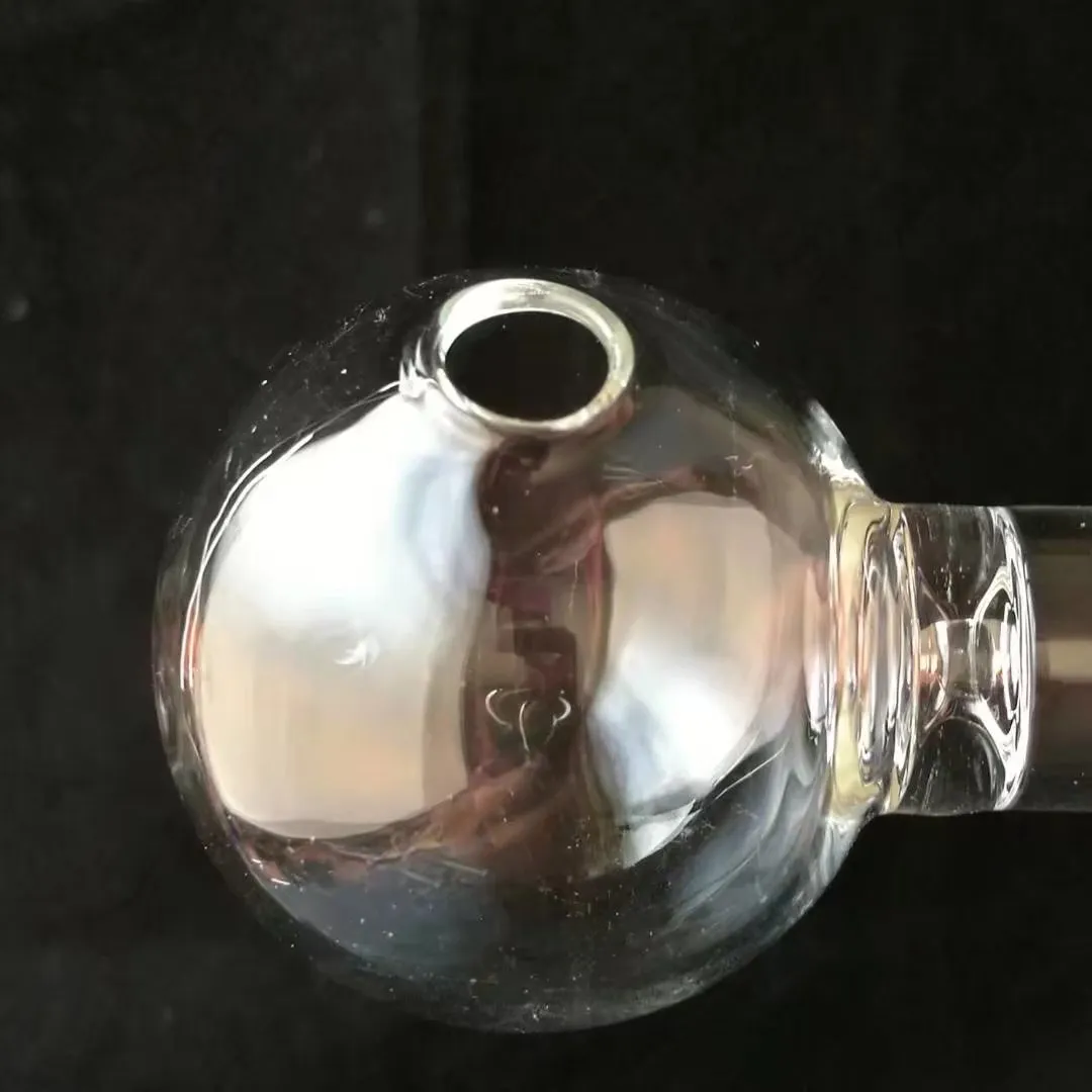 Super Bubble Transparent Glass Pipe Wholesale Glass Hookah, Glas vattenrör, gratis frakt