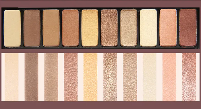 Paleta de sombras de ojos NOVO Makeup es de alta calidad con pincel de maquillaje Cosméticos profesionales 6 paleta de estilo envío gratis