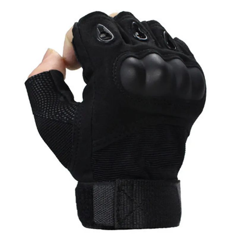 35% OFF Tactical Half‑Finger Gloves – Carbon Fiber Shell, Best Price Review