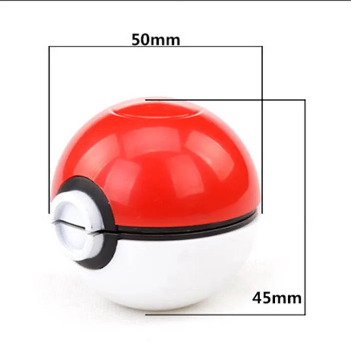 Ny ankomst tobaks örtslipare Pokeball Grinder Metal Zinklegering 3 delar slipmaskiner Hela DHL 1946372