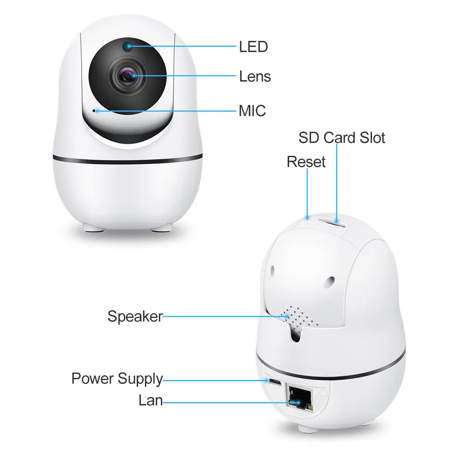 ムーブ　カメラ 1080P HD Wireless Security Camera: Indoor Home Surveillance