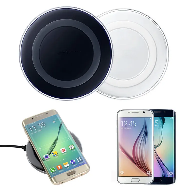 2018 Universal Qi Wireless Ladegerät Tragbare flache mobile Ladestation für iPhone X für Galaxy S7 S8 Note 8 Qi-fähige Geräte