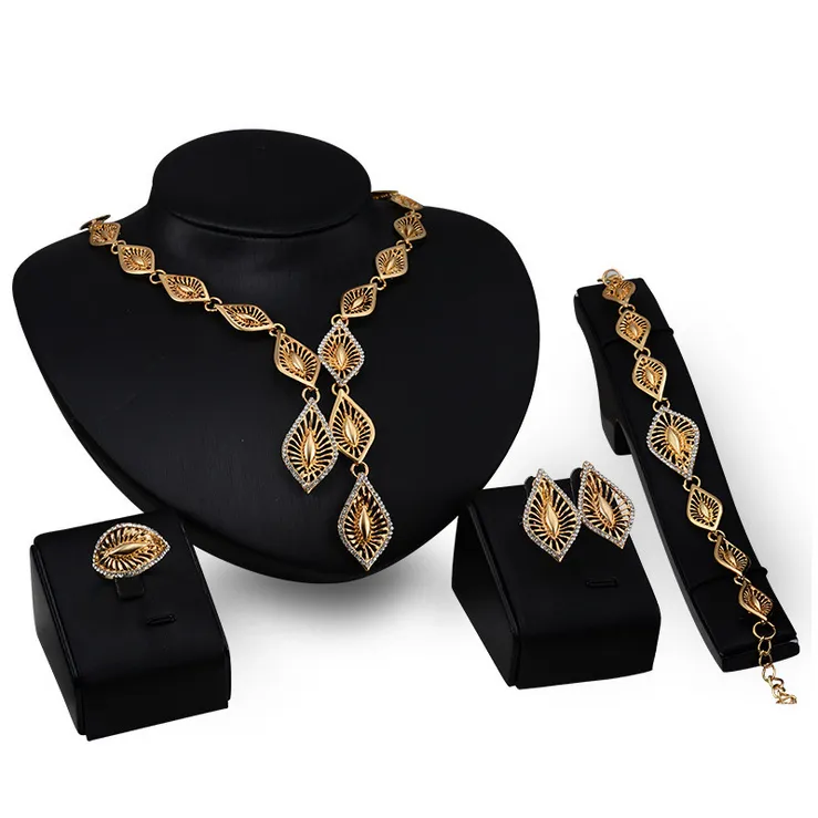 Collares Aretes Pulseras Anillos Conjuntos Moda Para Mujer