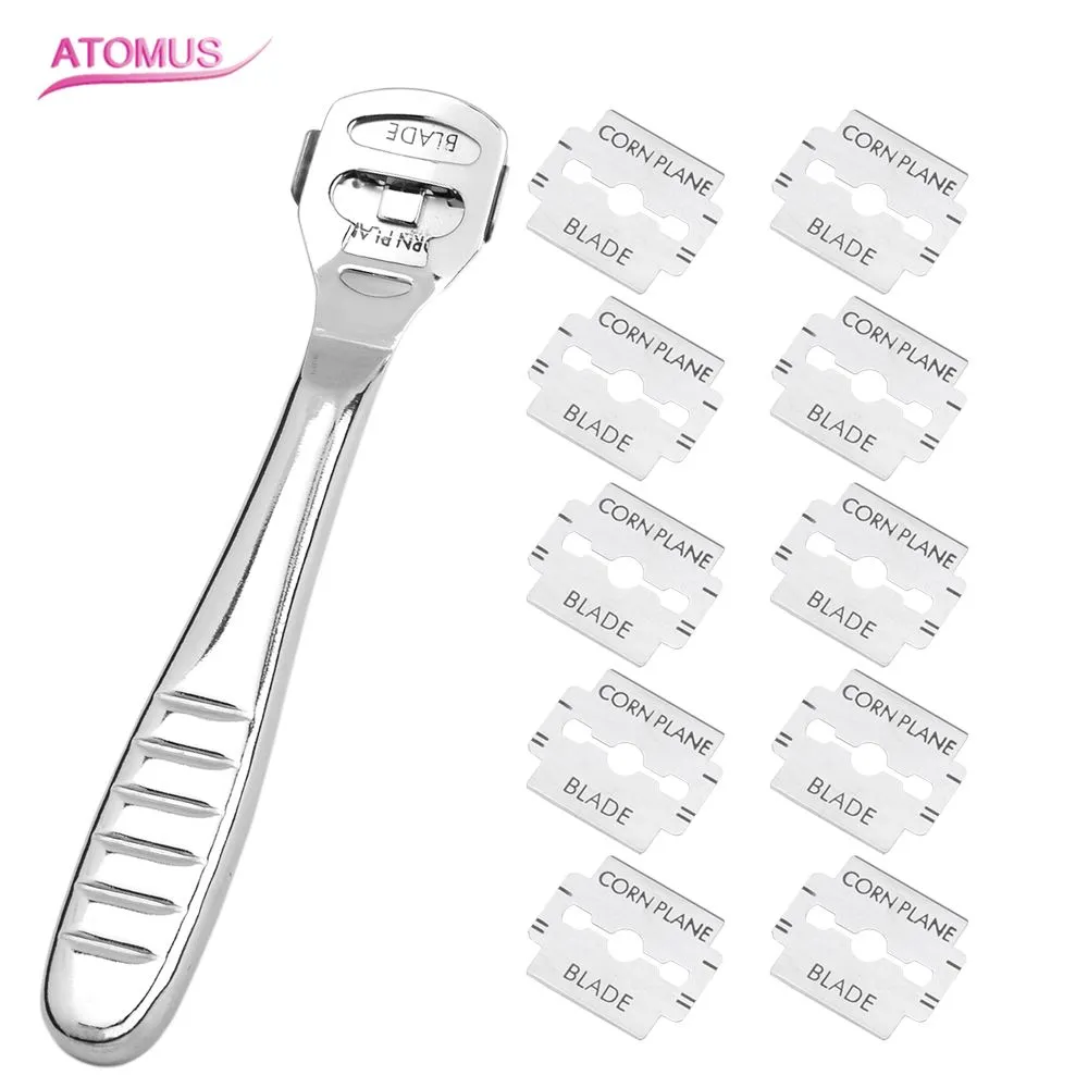 Stainless Steel Foot Dead Skin Remove Tool Planer Sharp Pedicure Remove Dead Skin Scraping Knife Calluses Scraper Foot Care Tool