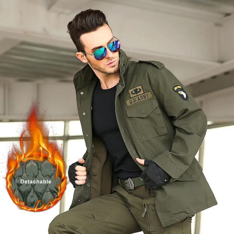 Army jacket deals plus size