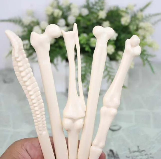 Novelty Pen Writing Supplies Bone Shape Ballpoint Pens Wholesale New children Gift School Office student Stationery