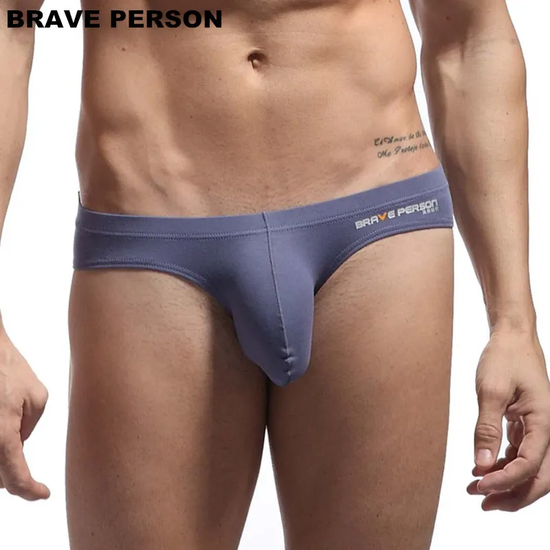 Hot Men Sexy Underwears Briefs U convex Big Penis Pouch Design Wonderjock Cotton Briefs Bikini for Male White Blue Black