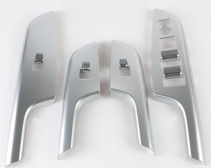 High quality ABS chrome ABS chrome Car door inside the armrest decoration cover For Honda CRV 2012-2015