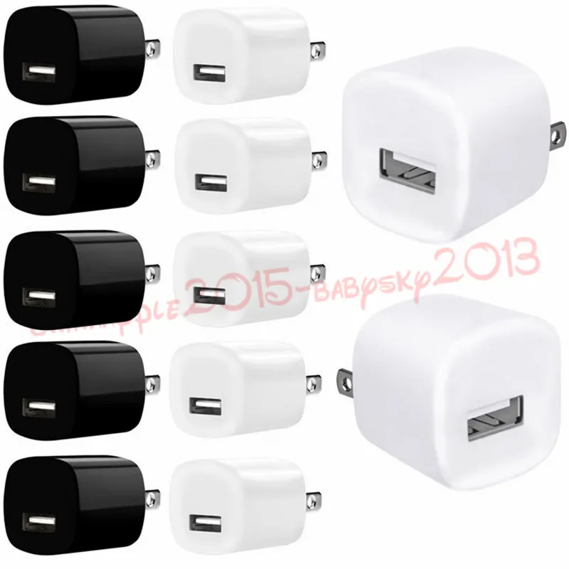 5V 1A US Ac Home Reizen Lader Power Adapter Plug Voor iphone 7 8 12 13 14 samsung Galaxy s6 s7 rand s8 s10 htc B1