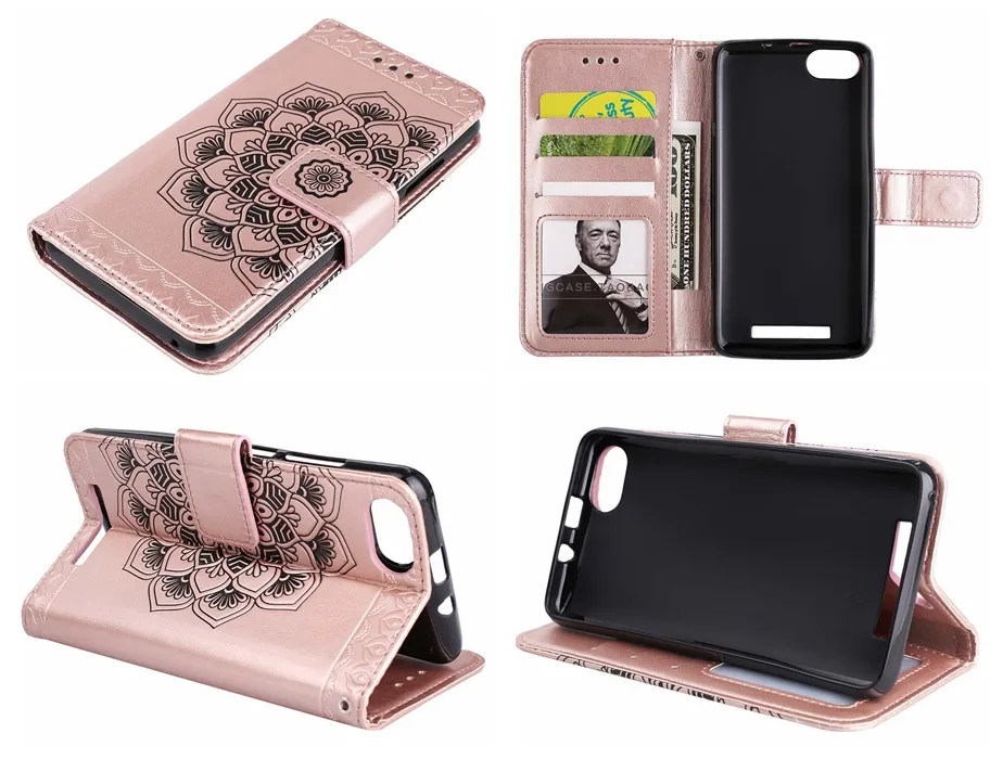 Dla Wiko Lenny 3 Case Flip Cover Leather PU Portfel Card Card Classical Flip Cover dla Wiko Lenny 3 Obudowa