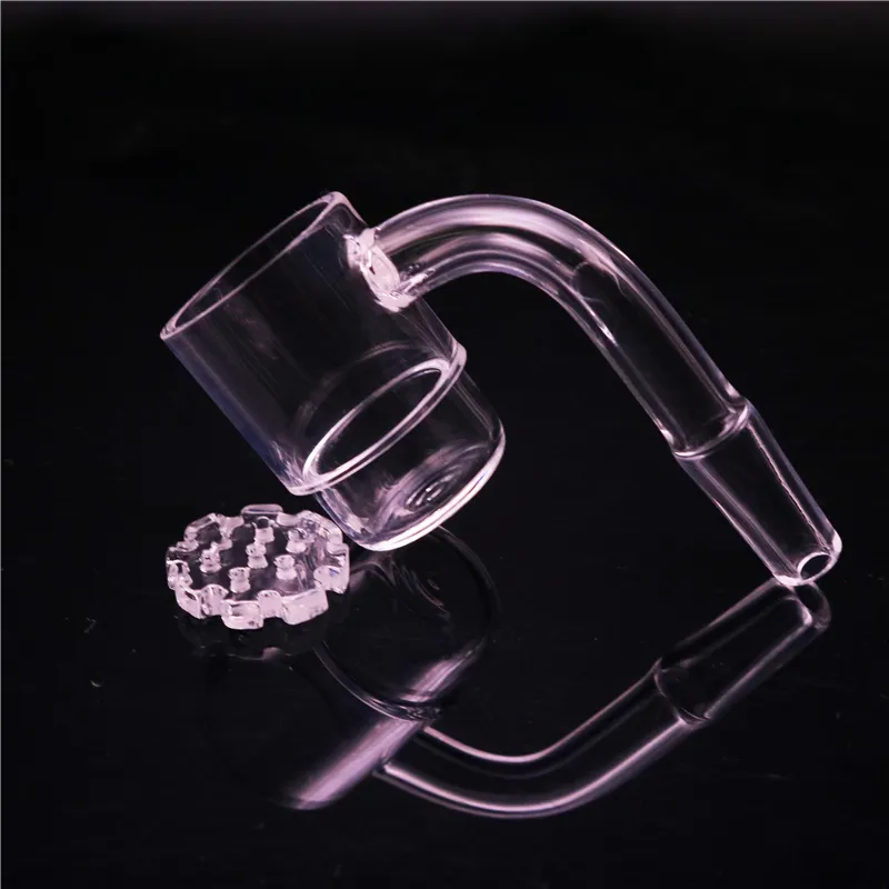 2mm Thick Quartz Honey Bucket Bangers 10 18 14mm Quartz Banger Insert