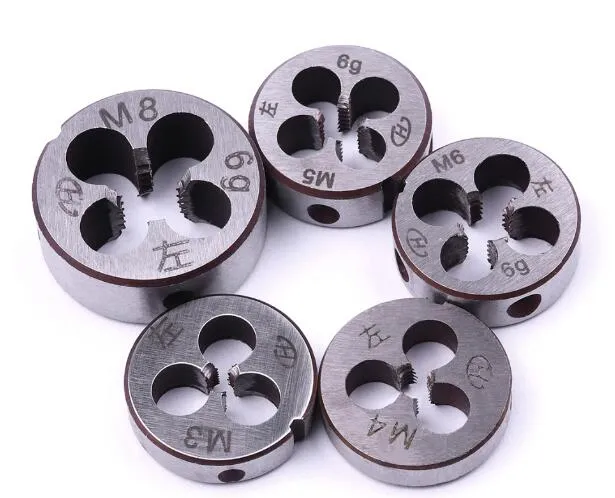 Hot M3 M4 M5 M6 M8 Mini Metric Threading Die Alloy Steel Screw Lathe ...