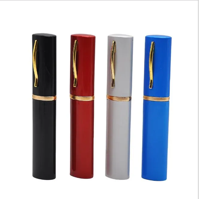 2023 Smoking Pipes Metal Pipe Small Pen Sleeve Small Water Pipe