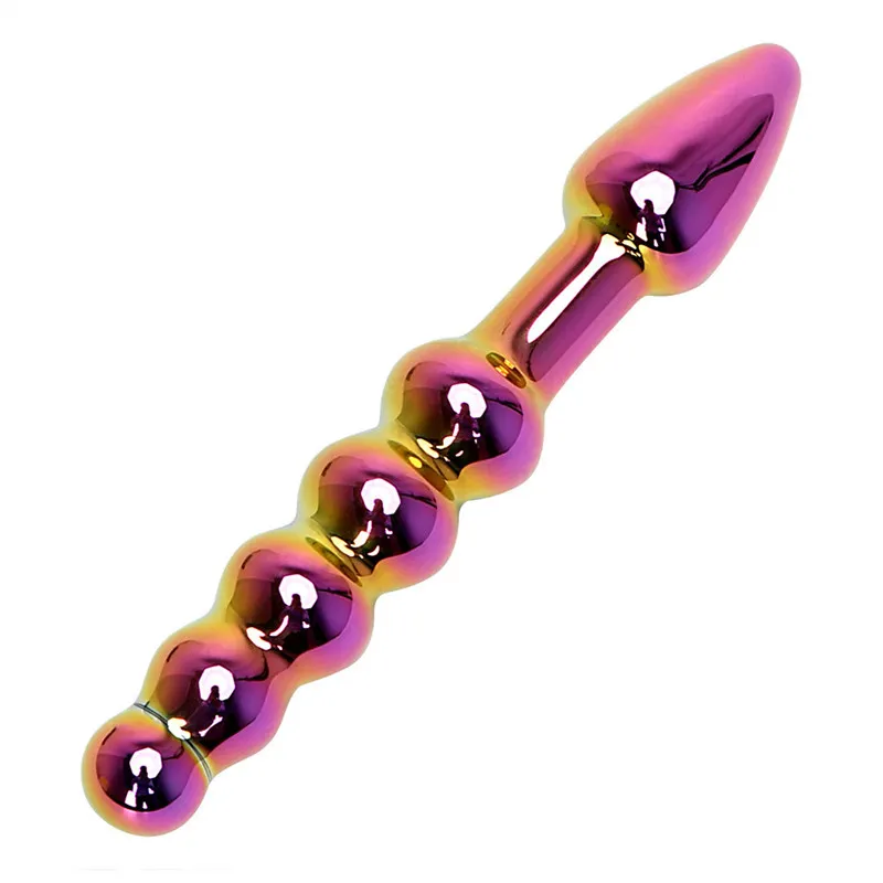 Glass Anal Beads Buttplug vagina Anus stimulator in volwassen games voor koppels seksspeeltjes voor vrouwen en mannen gay masturbation1457529