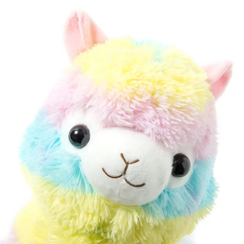 17 cm Alpaka Vicugna Pacos Plüschtier Japanisches weiches gefülltes Alpacasso Babytiere Alpakas Geschenke LA0491031012