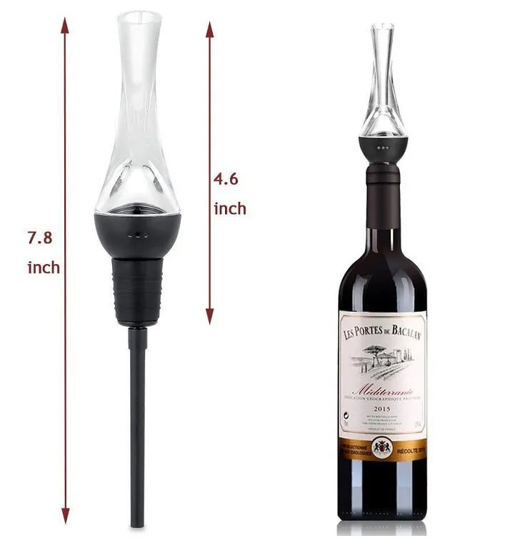 Bar Tools Eagle Wine Aerator Pourer Premium Aerating Pourers and Decanter Spout Decanter Essential With Gift Box For Improved Flav8407355