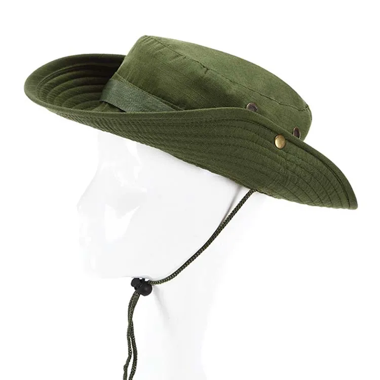 Nieuwe Collectie Eenvoudige Casual OurDoor Camping Bergbeklimmen Hoed Jungle Cap Travel Mannen Zonnescherm Hat gratis verzending