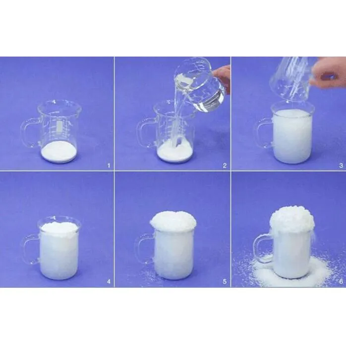 Julklapp DIY Gör din egen Snow New Novel Juldekoration Instant Snow Man-Made Artificial Snow Powder