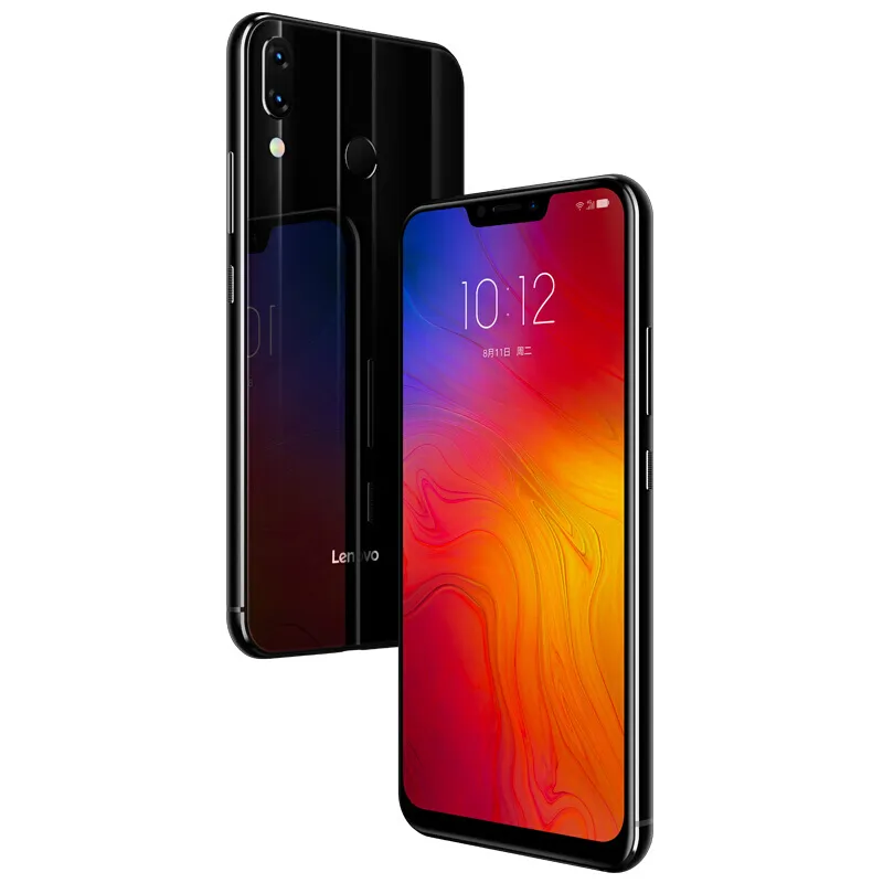 Original de telefone celular Lenovo Z5 4G LTE 6GB RAM 64GB 128GB ROM Snapdragon 636 Octa Núcleo 6.2" Full Screen 16MP Fingerprint ID Smart Mobile Telefone