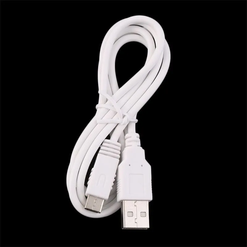 1m USB-spel och laddning Laddningskabel Strömförsörjningsledning Ledning för Wii U Gamepad Controller DHL FedEx EMS Free Ship