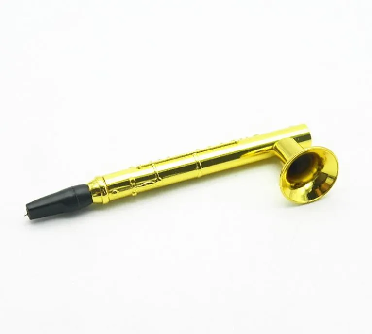 New musical instrument pipe length 117MM net mesh portable metal pipe