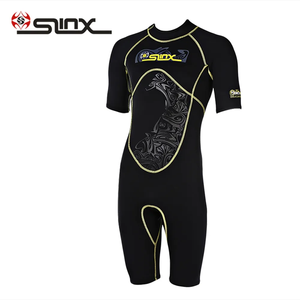 Bez szwu wzorów i wysokiej jakości klamry Slinx 1103 mężczyzn 3mm sunblock garnitur do nurkowania wetsuit chronić swoje ciało przed atakiem zwierząt morskich