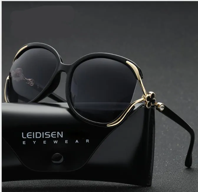 Fashion Polarized Sunglasses for Women: Stylish Four-Leaf Clover