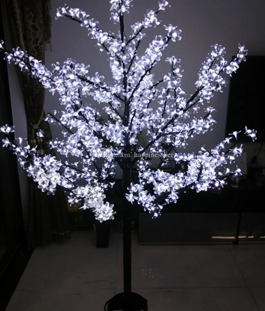 LED Artificiale Cherry Blossom Tree Light Christmas Light 864pcs LED Lampadine 1.8m Altezza 110 / 220VAC Uso esterno antipioggia Spedizione gratuita