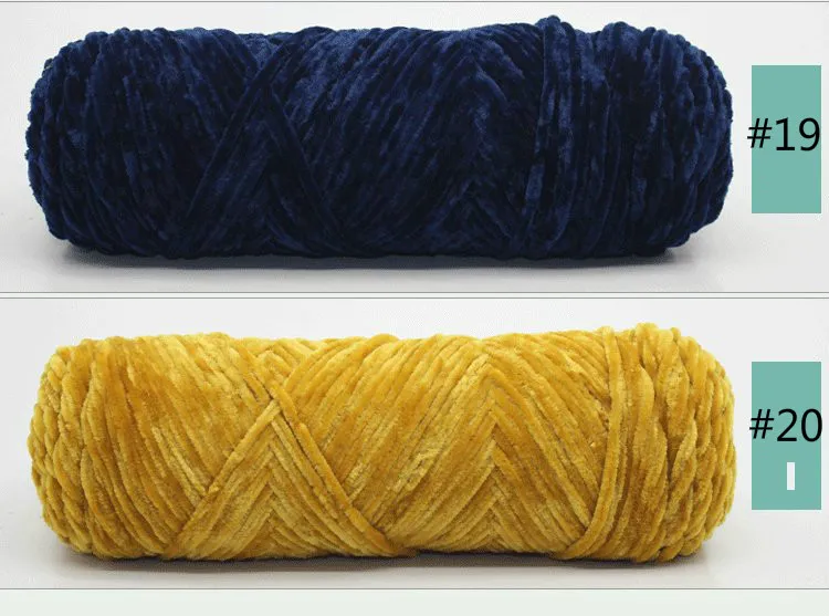 100g/pcs Velvet yarn Soft protein Cashmere Yarn silk wool baby crochet knitting Yarn cotton baby wool DIY sweater